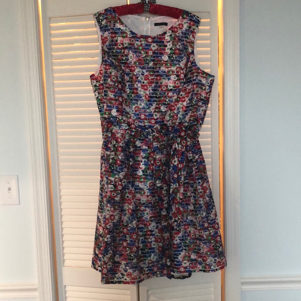 Flower print dress